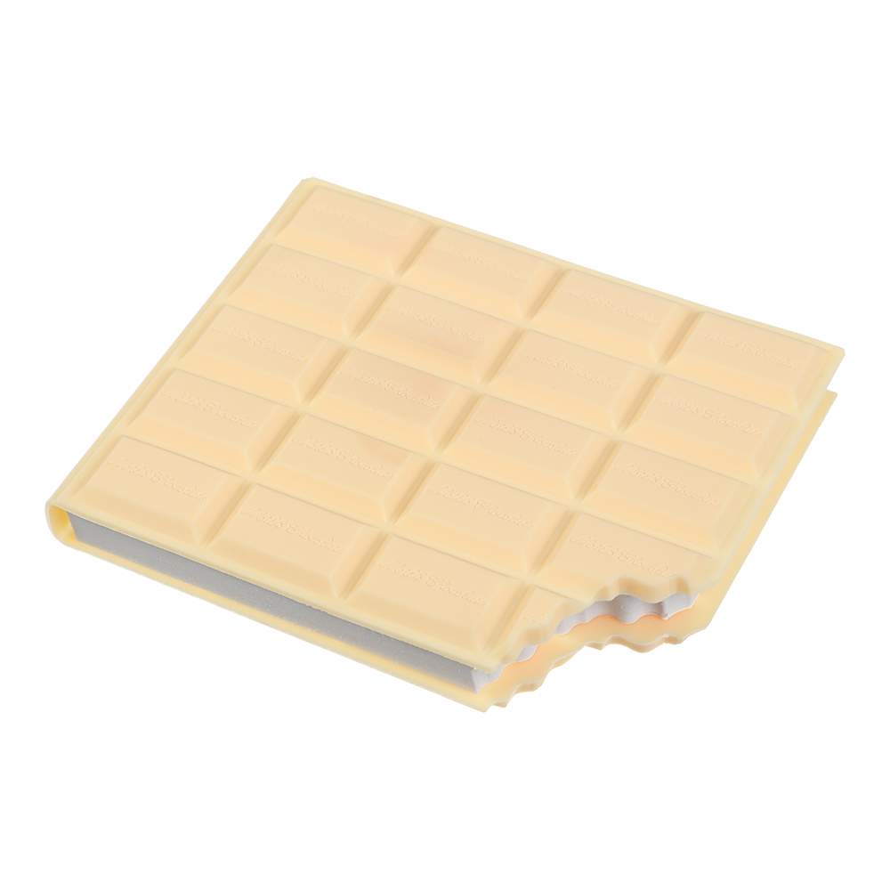 Блокнот WHITE CHOCOLATE, 100х87мм, 80 арк., нелінований, ароматизована Soft touch обкладинка, KIDS Line, фото 1