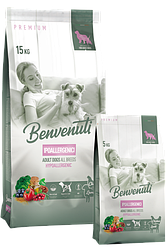 Сухий корм для собак Benvenuti IPOALLERGENCI 5 кг