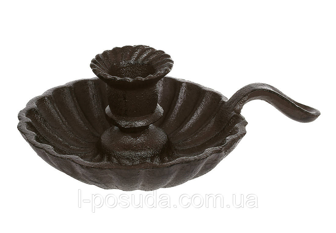 Підсвічник чавунний для свічки 25 мм, 13,5×19,5×7,5 см, фото 1