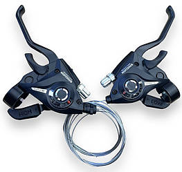 Моноблоки велосипедні SAIGUAN KD-66 на 3/7 швидкостей