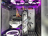 Корпус для комп'ютера ігровий QUBE NEPTUNE QB07N RGB Скло, фото 5