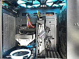 Корпус для комп'ютера ігровий QUBE NEPTUNE QB07N RGB Скло, фото 6