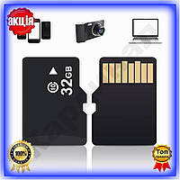 Карта памяти microSD 32GB Class 10 для смартфонов и камер флешка для хранения данных