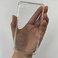 Чохол для Apple iPhone SE 2020 прозорий з бронь кутами