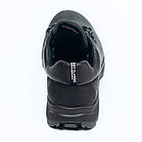Чоловічі шкіряні кросівки Mida чорні демісезонні натуральна шкіра 111155-3 розмір 40, фото 6