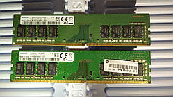 16Gb (2x8gb) DDR4 Samsung PC4-19200U 2400T 1Rx8 RAM Оперативна пам'ять M378A1K43BB2-CRC