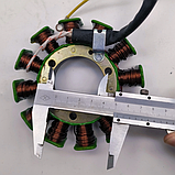 Статор генератора 115 мм оригінал Stels 500 K/Gt J500 Kazuma Jaguar 500cc Panda 500cc 192MR-1001410 LU018347, фото 4