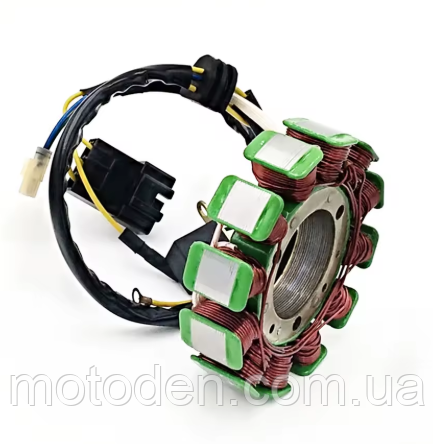 Статор генератора 115 мм оригінал Stels 500 K/Gt J500 Kazuma Jaguar 500cc Panda 500cc 192MR-1001410 LU018347, фото 1