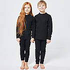 Комплект термобілизни дитячої BioActive, розмір 38 / Термокофта + термоштани для дівчинки та хлопчика, фото 6