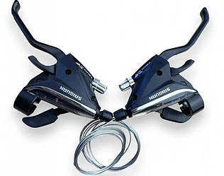 Моноблоки велосипедні SAIGUAN KD-76 на 3/7 швидкостей