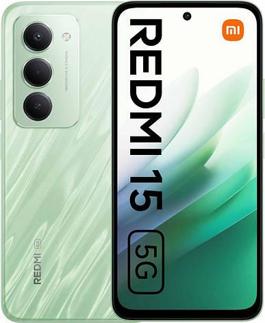 Смартфон Xiaomi Redmi 15 5G 4/128GB Ripple Green (Global Version), фото 1