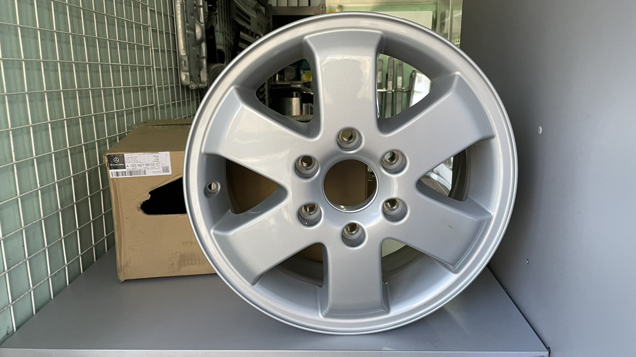 Колісний диск (титан) R16 Mercedes Sprinter W906-W907 - VW Crafter - Mercedes-Benz - A 001 401 86 02, фото 1