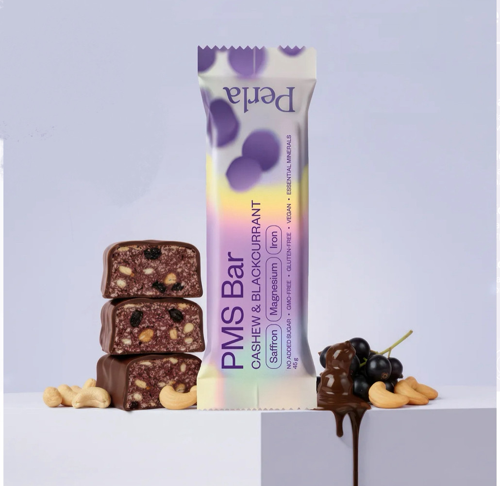 PMS Bar . Функціональний батончик зі смаком чорної смородини та кеш’ю, фото 1