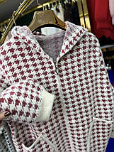 Неймовірний жіночий кардиган, тканина "Альпака" 56, 58, 60 розмір 56, фото 3