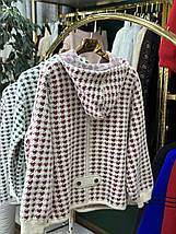 Неймовірний жіночий кардиган, тканина "Альпака" 56, 58, 60 розмір 56, фото 4