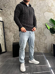 Светр чоловічий стильний модний щільний осінь весна