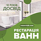 Емаль для ванн 1.5- 1.7м. без запаху блакитний, фото 8