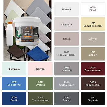 Епоксидна смола для заливання підлоги ідеально для новачків — 30кв (двокомпонентна)Кольори в асортименті