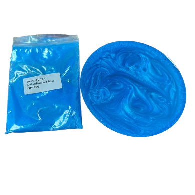 Перламутрові пігменти для епоксидної смоли фасування по 10г brilliant blue) (1) (є 30 кольорів), фото 1