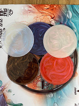 Перламутрові пігменти для епоксидної смоли 5 шт фасування по 10г (3) (є 30 кольорів)