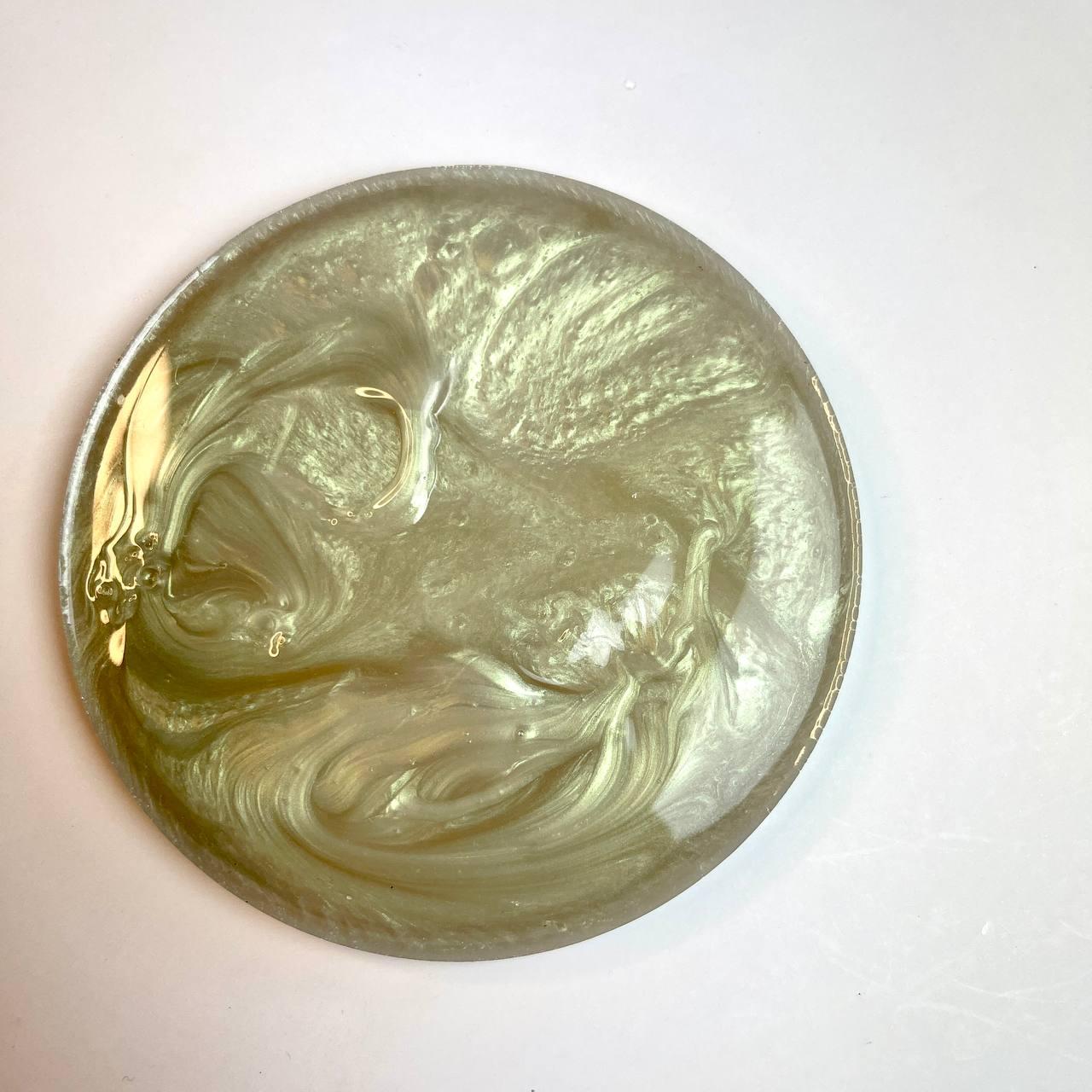 Перламутрові пігменти для епоксидної смоли фасування по 10г (1) (є 30 кольорів) perl green, фото 1