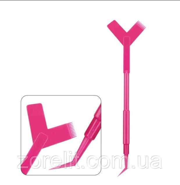 Інструмент для ламінування вій пластиковий 1 шт., фото 1