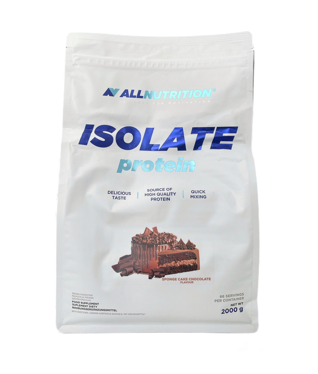 Ізолят сироваткового протеїну AllNutrition Isolate Protein 2000 г, фото 1