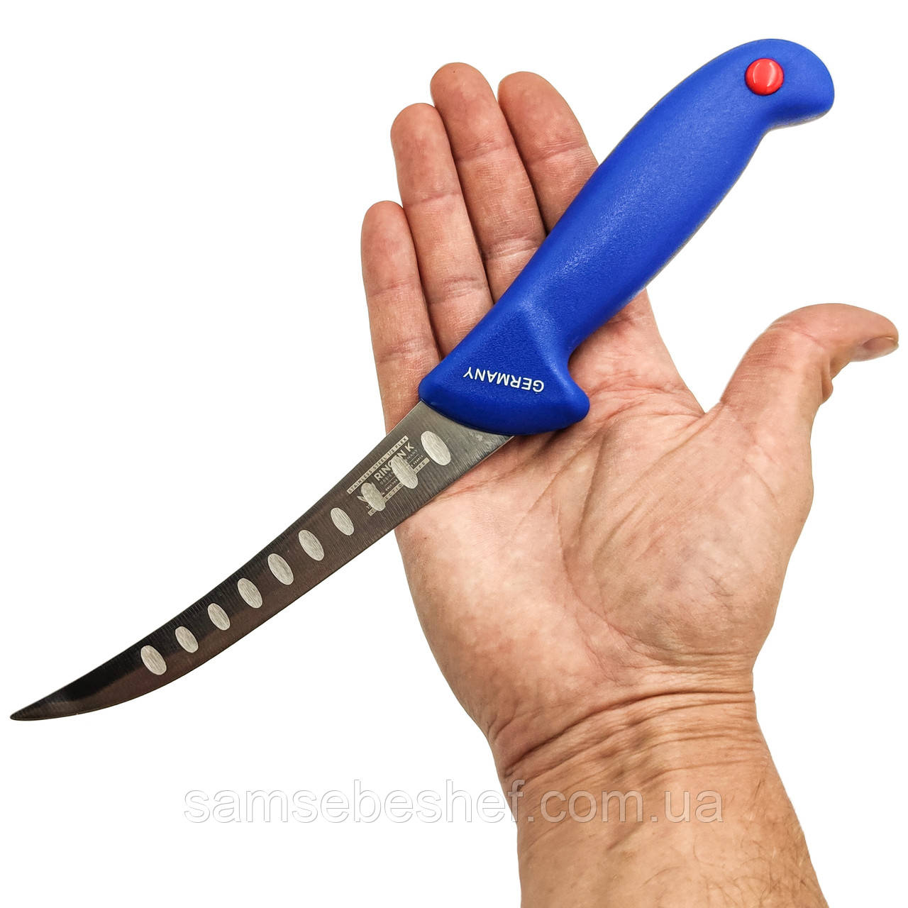 Обвалочний ніж для м'яса 16 см Ringen K, фото 1