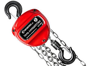 Таль ручна ланцюгова INTERTOOL  (GT-1407) L3 м, 2 т