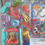 Набір тварин «Весела подорож» 4 улюбленці трейлер аксесуари на аркуші (666-57), фото 3