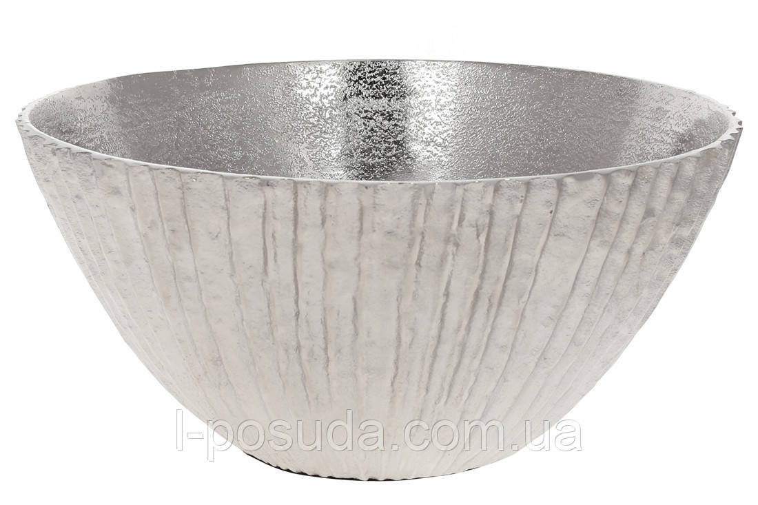 Срібна декоративна миска Estet 32×15 см, фото 1