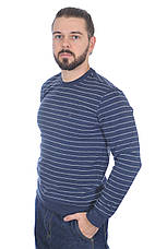 Светр чоловічий Le Gutti 25-4143-02 темно-синій, фото 3