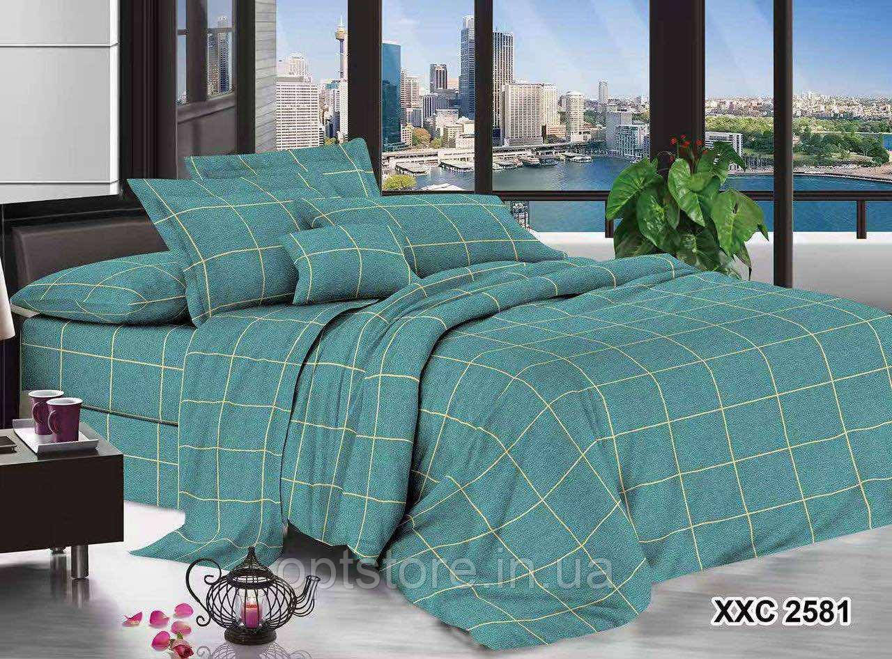 Постільна білизна двоспальний розмір 180/210 см, нав-кі 70/70 см, фото 1