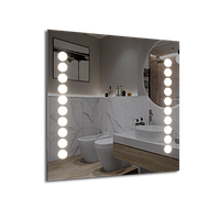 Дзеркало з LED підсвічуванням 700 х 700 мм