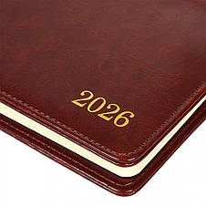 Планінг 2026р. Leo Planner 34х13см. City 252677 коричневий, фото 2