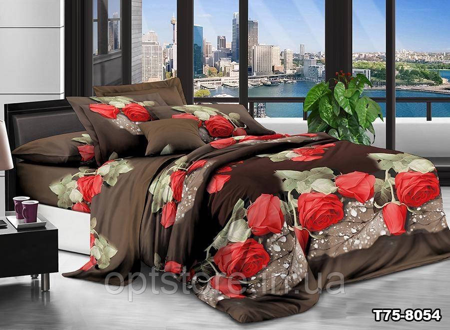 Постільна білизна полуторний розмір 150/210, нав-кі 70/70, фото 1