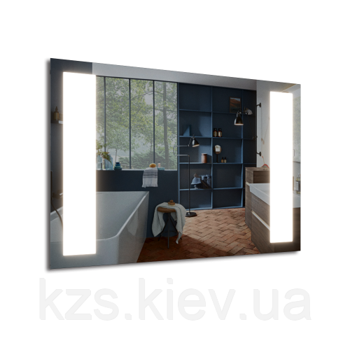 Дзеркало з посиленим LED підсвічуванням 650х950, фото 1