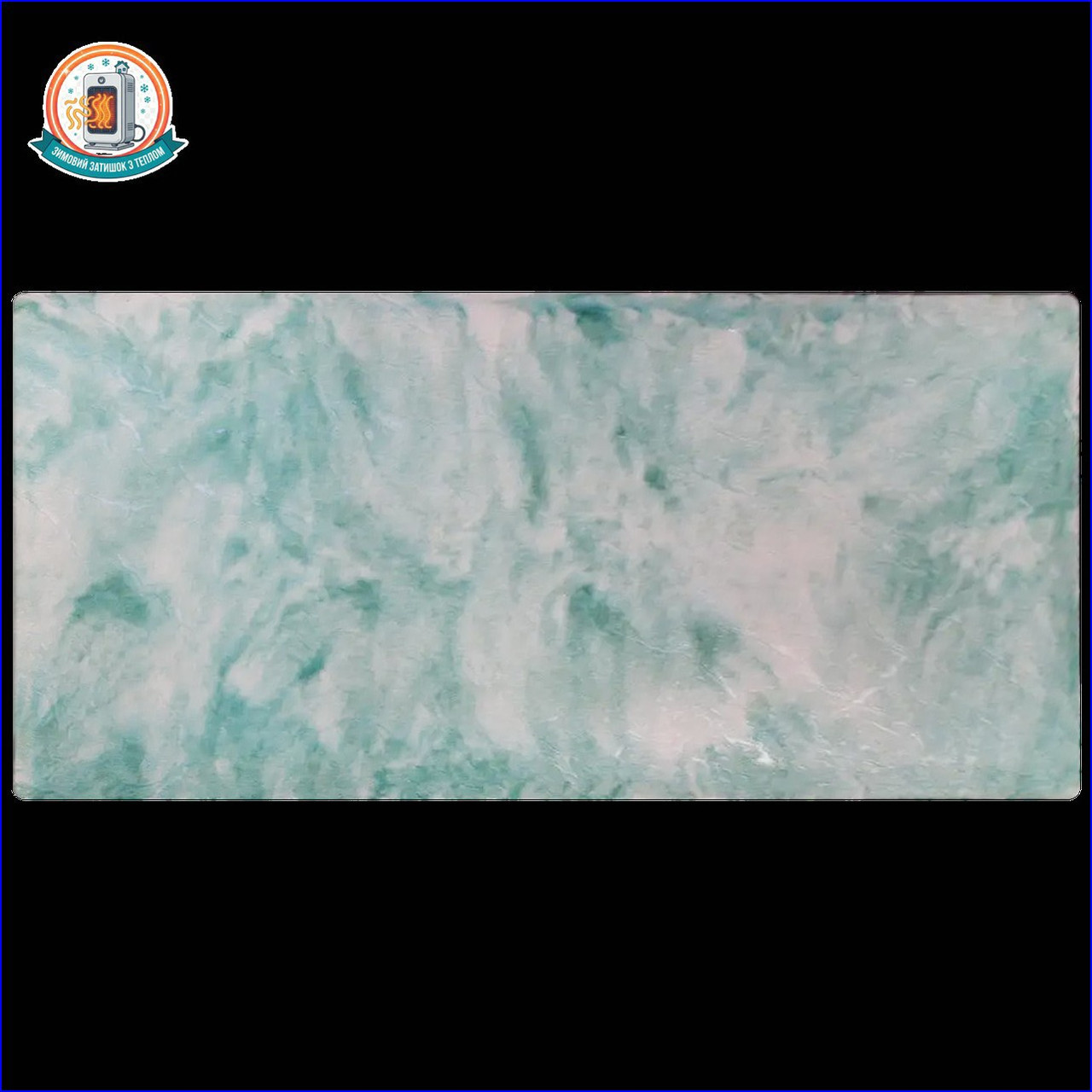 Керамогранітний обігрівач KEN-600 "Гранж жакард" нефритовий, фото 1