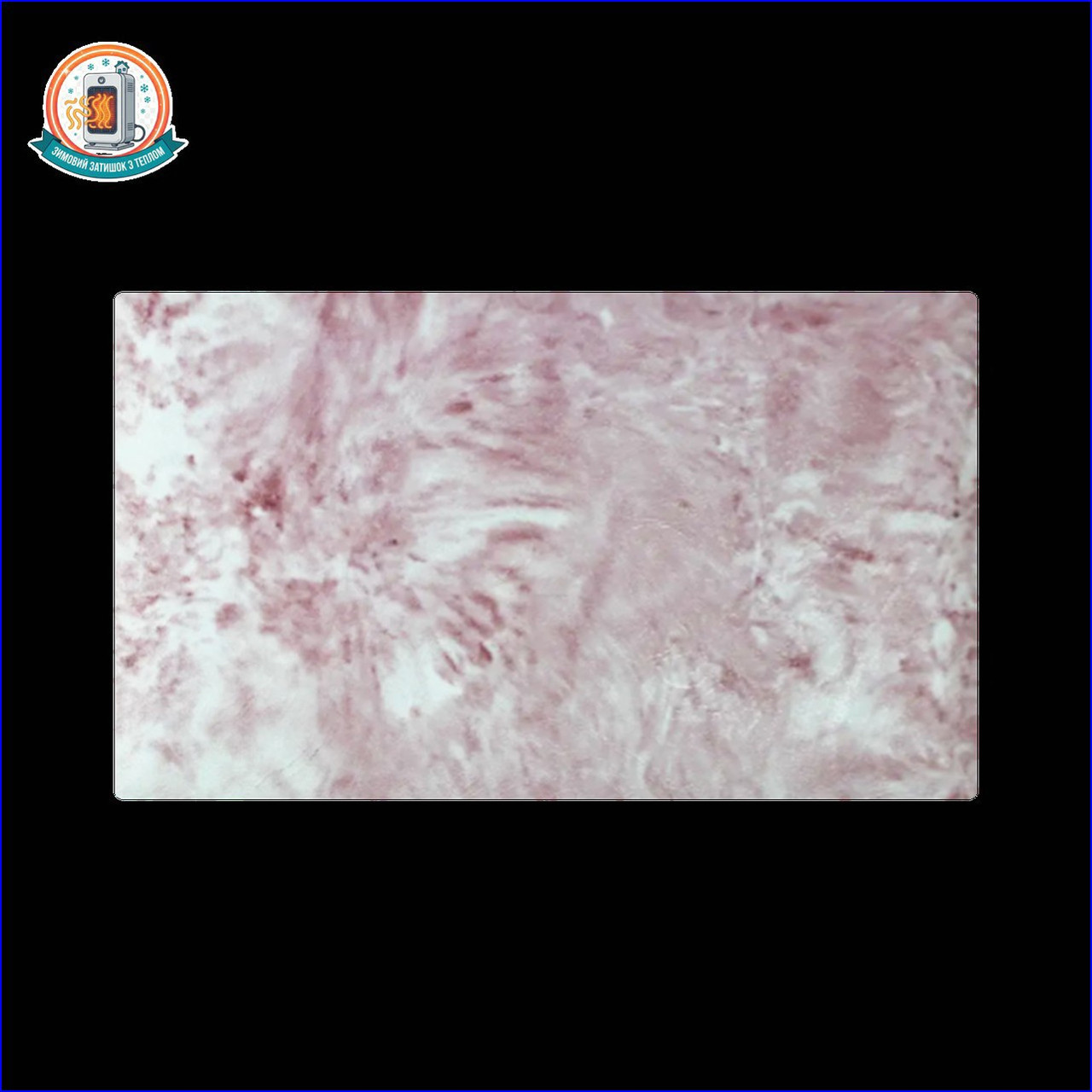 Керамогранітний обігрівач KEN-500 "Космос жакард" полуничний, фото 1