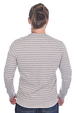 Светр чоловічий Le Gutti 25-4143-23 світло-сірий, фото 4