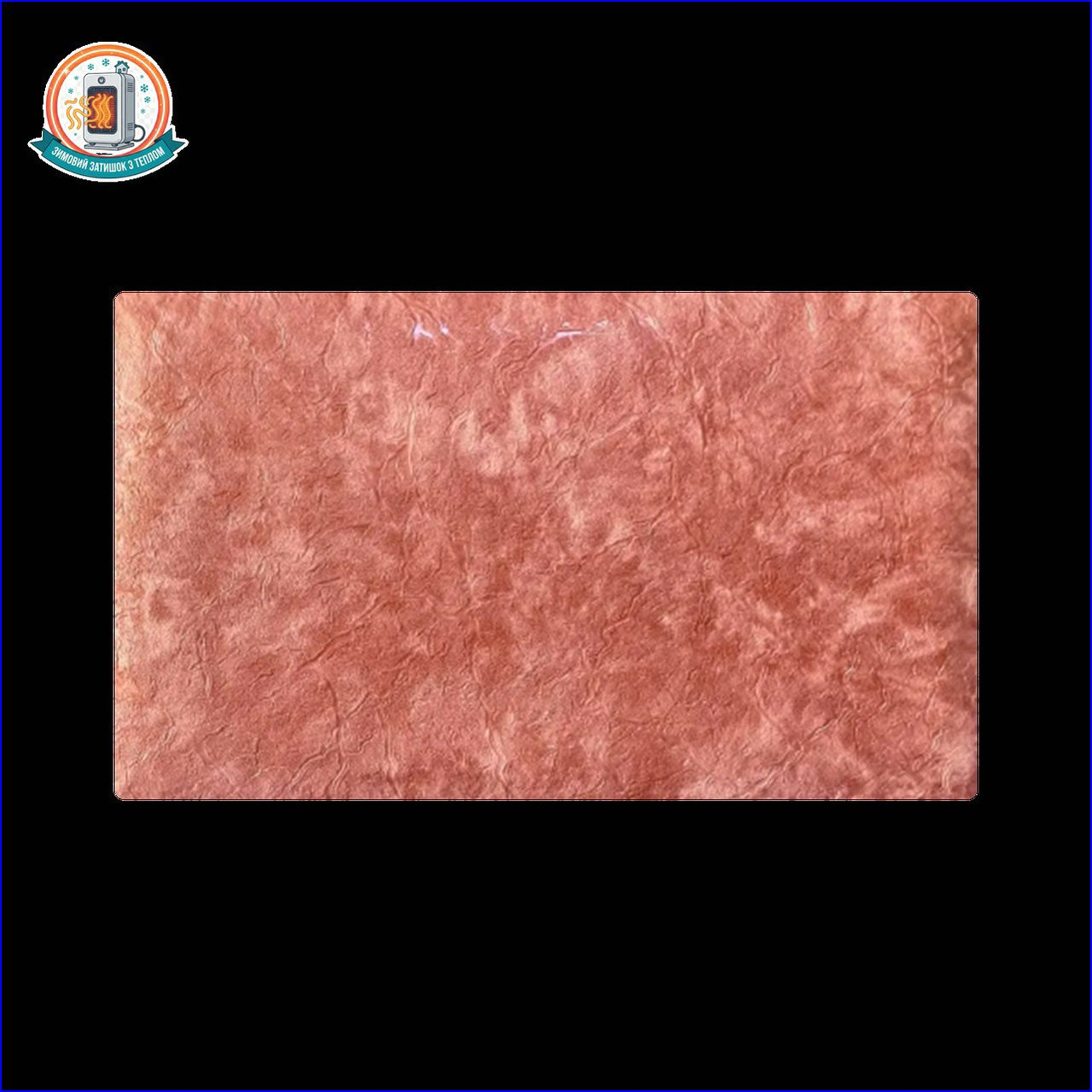 Керамогранітний обігрівач KEN-500 "Гранж жакард" малиновий, фото 1