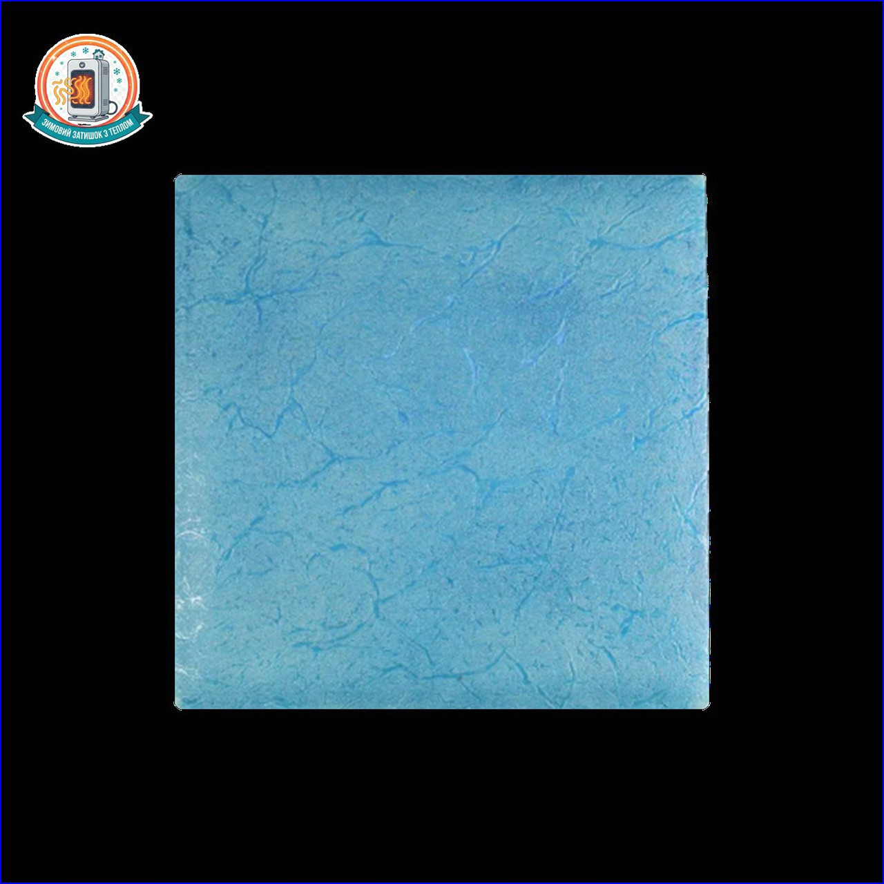 Керамогранітний обігрівач KEN-500К "Гранж жакард" лазуровий, фото 1