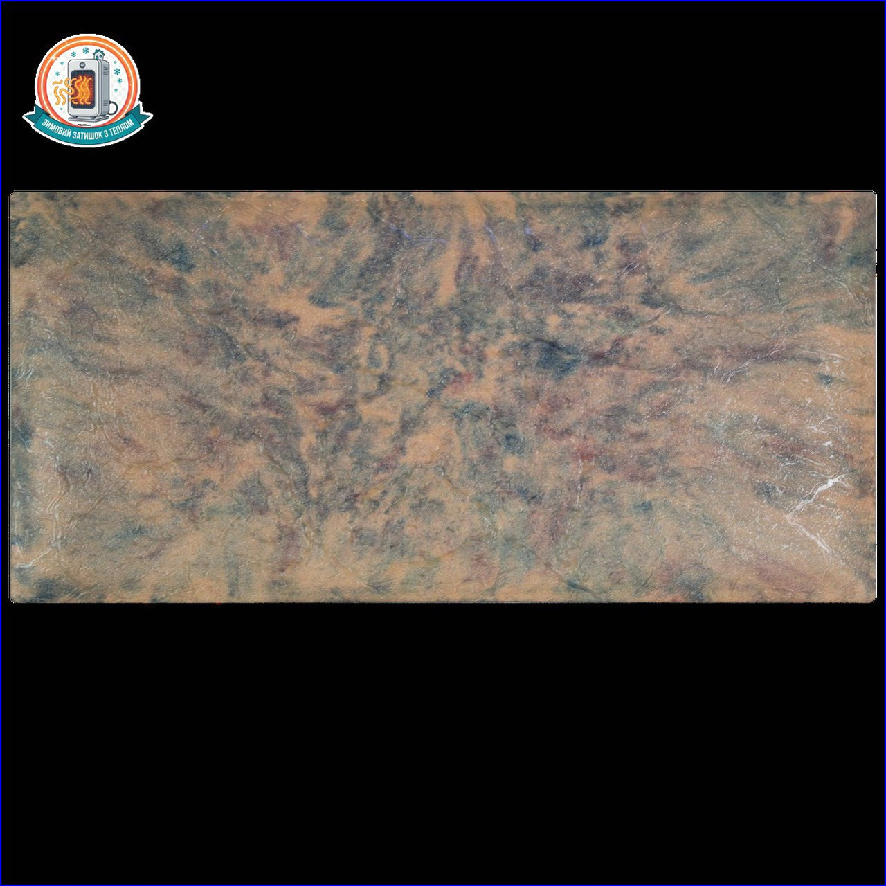 Керамогранітний обігрівач KEN-600 "Гранж жакард" опал, фото 1