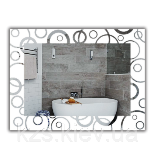 Дзеркало з LED підсвічуванням 600х800, фото 1