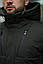 Куртка чоловіча зимова з капюшоном до –25°C Everest хакі пуховик, фото 7