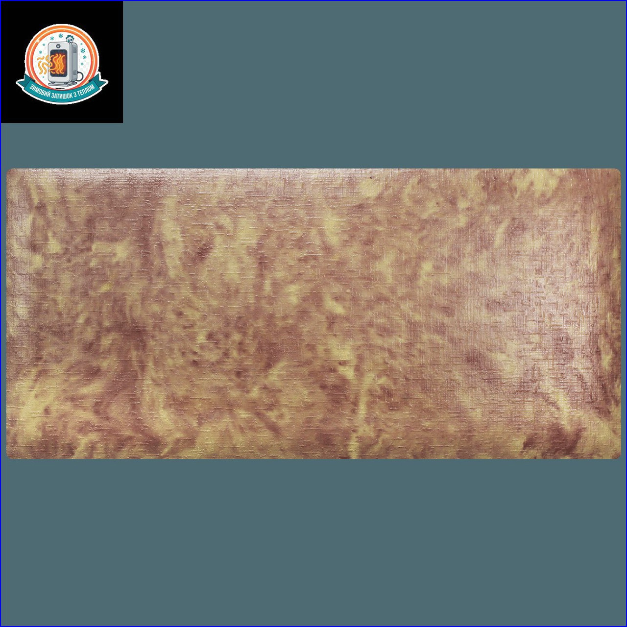 Керамогранітний обігрівач KEN-600 "Холст жакард" персиковий, фото 1