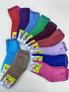 Махрові шкарпетки "Мікс однотонні" 16-18 см. (25-28 взуття) 12 пар/уп.