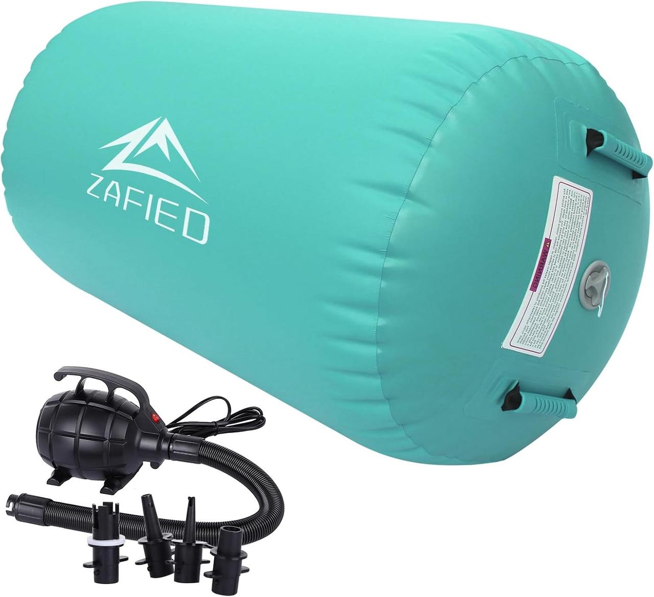 Надувний повітряний рулон, гімнастики 120*80 см повітряні роликові мати, повітряний ролик, бочка, повітряні ролики, тренувальний, фото 1