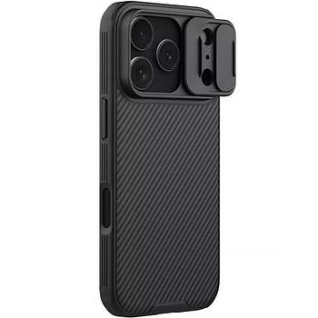 Карбонова накладка Nillkin CamShield Pro для Apple iPhone 17 Pro Max (6.9") Black