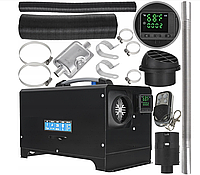 Автономний дизельний автомобільний обігрівач Geko G80458 12 кВт 12В/230В з дистанційним пультом керування та вбудованим паливним